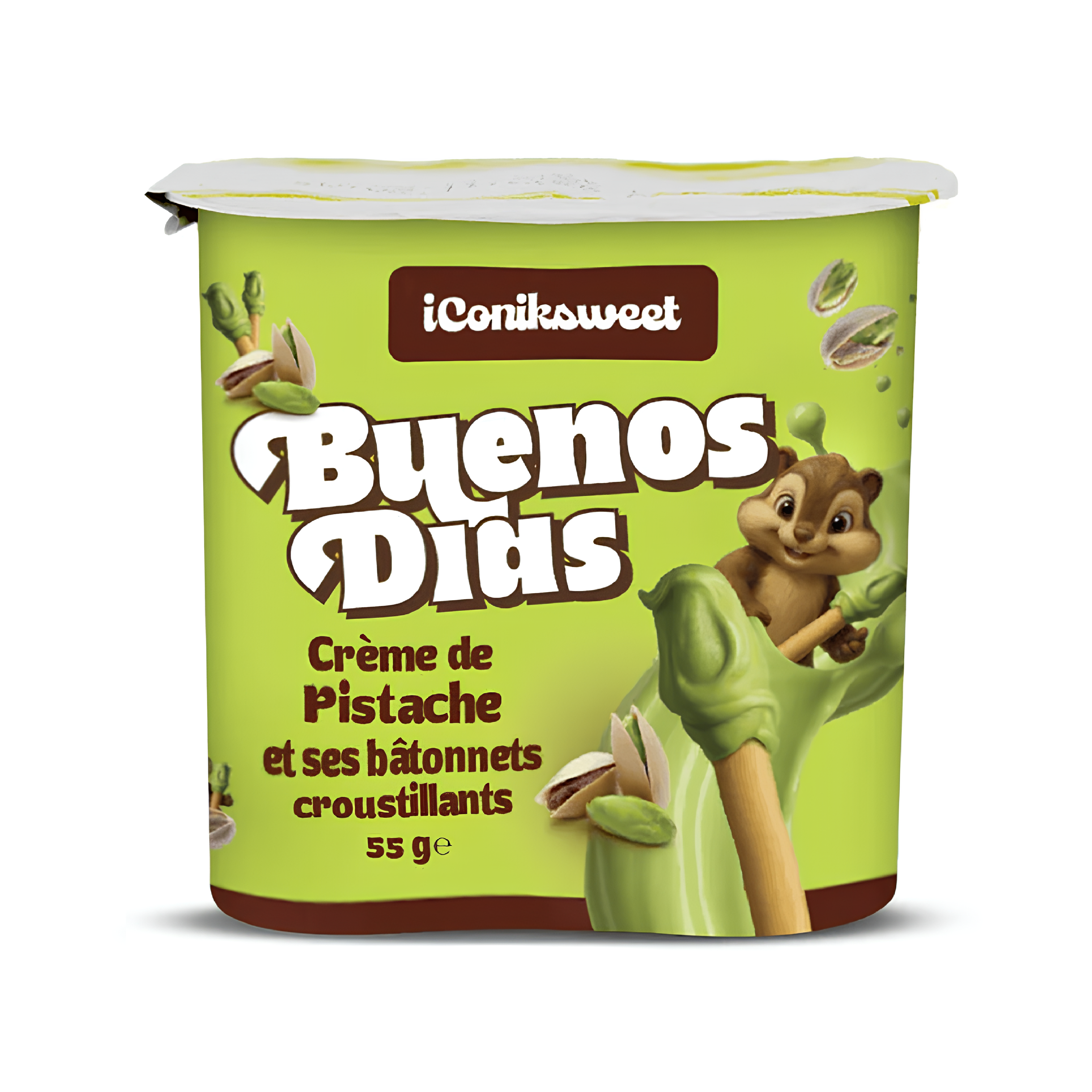 Buenos Dias Pistachio Cream Sticks