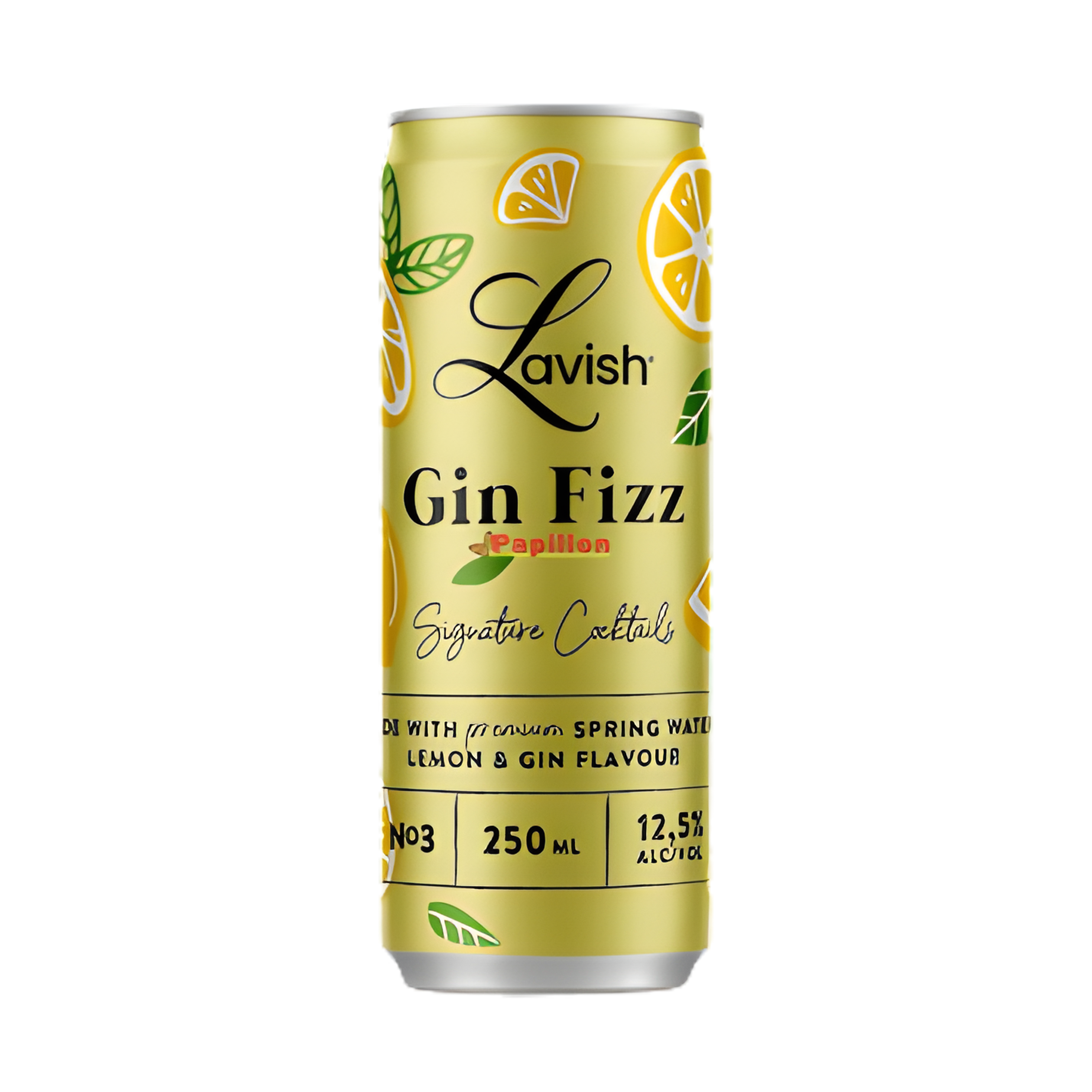 Lavish Gin Fizz Papillon - 24*250ml