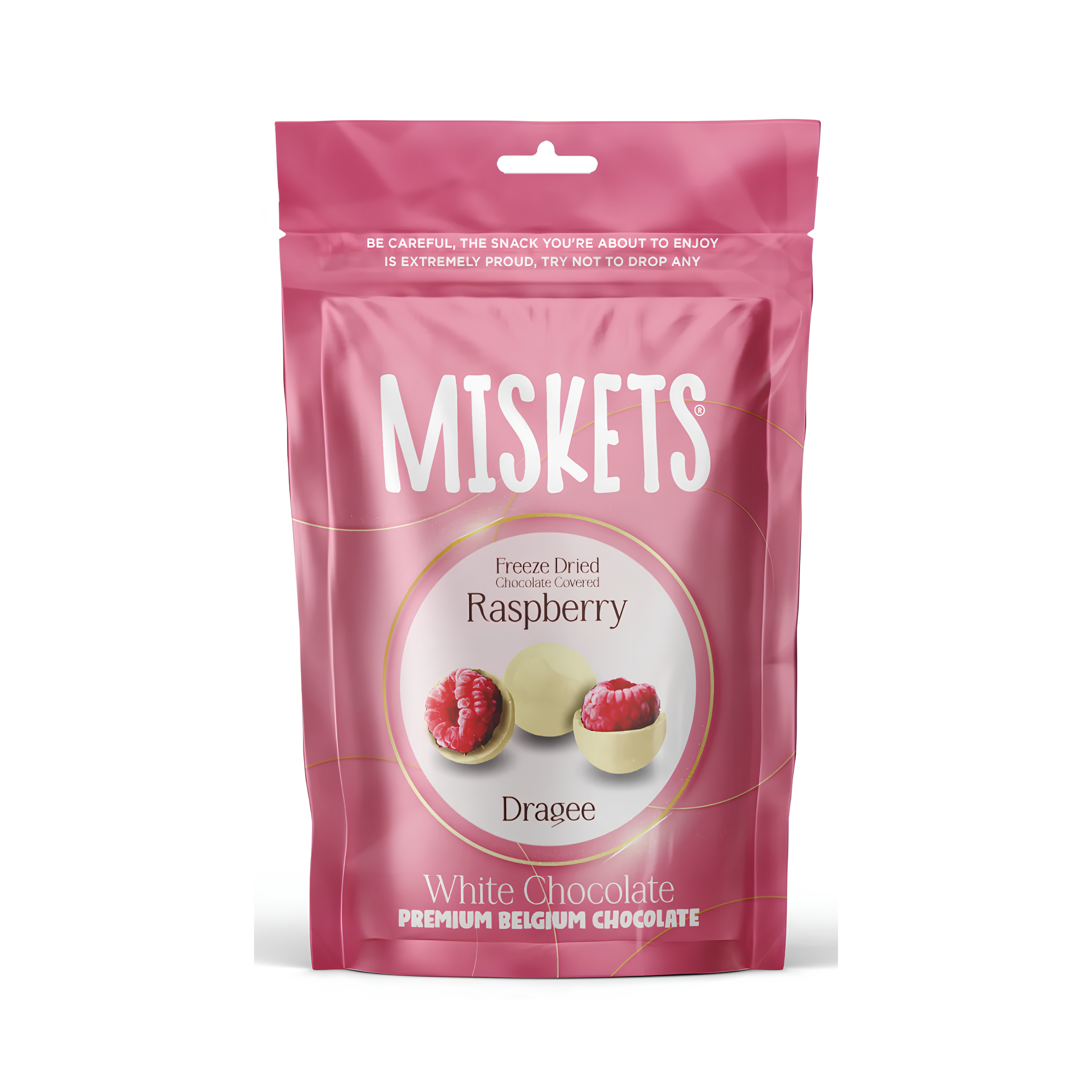 Miskets Freeze Dried Raspberry Dragee
