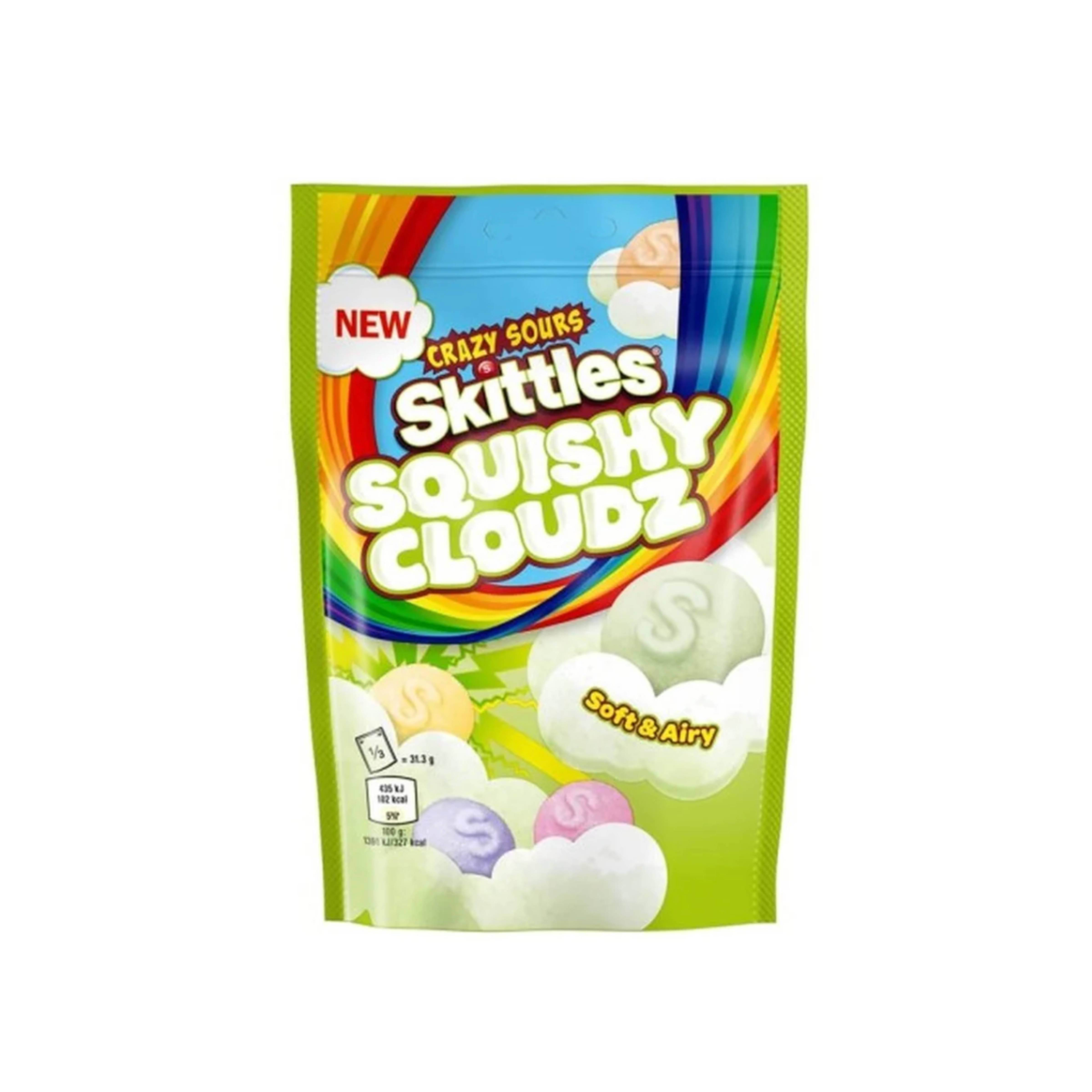 Skittles Squishy Cloudz Crazy Sours