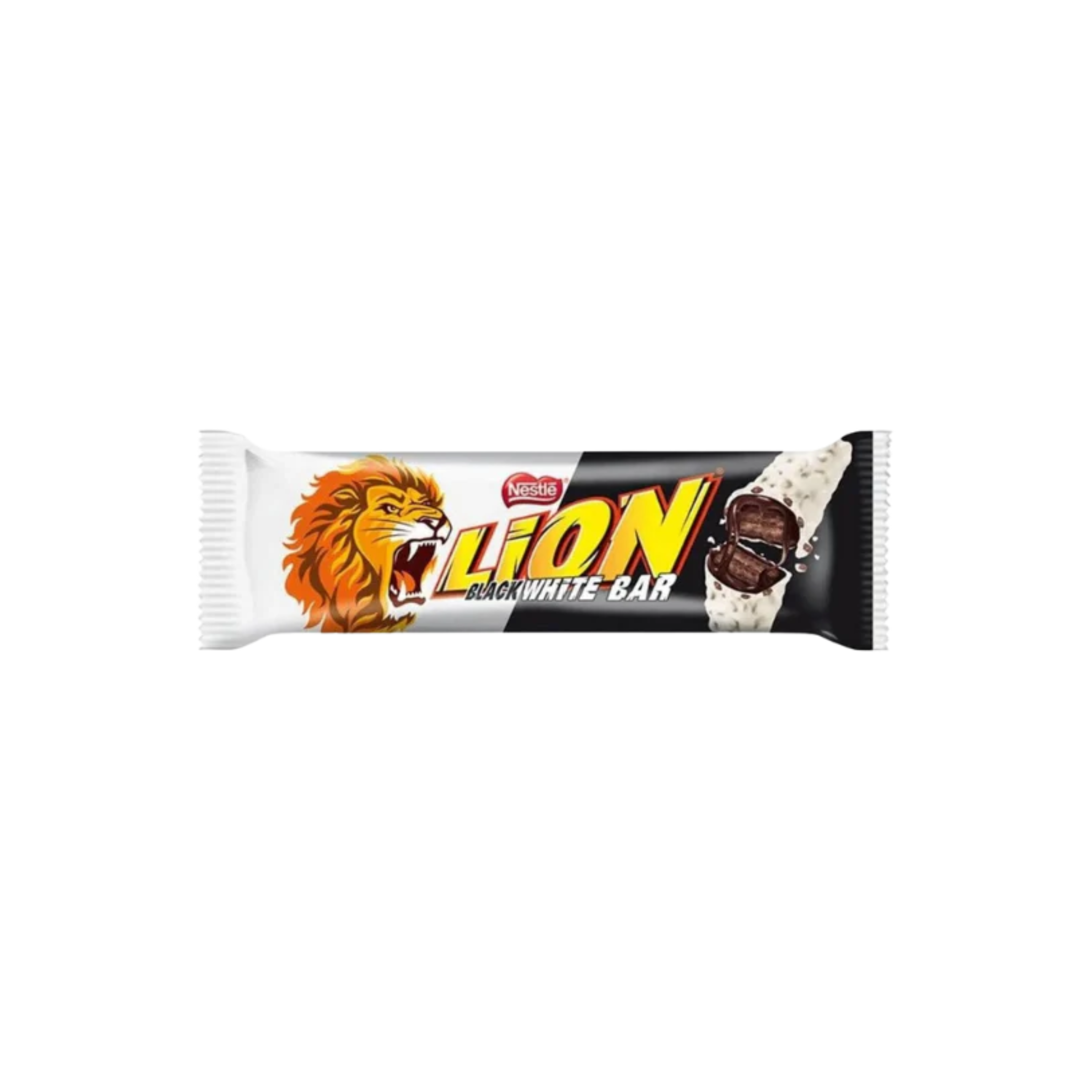 Lion Black and White