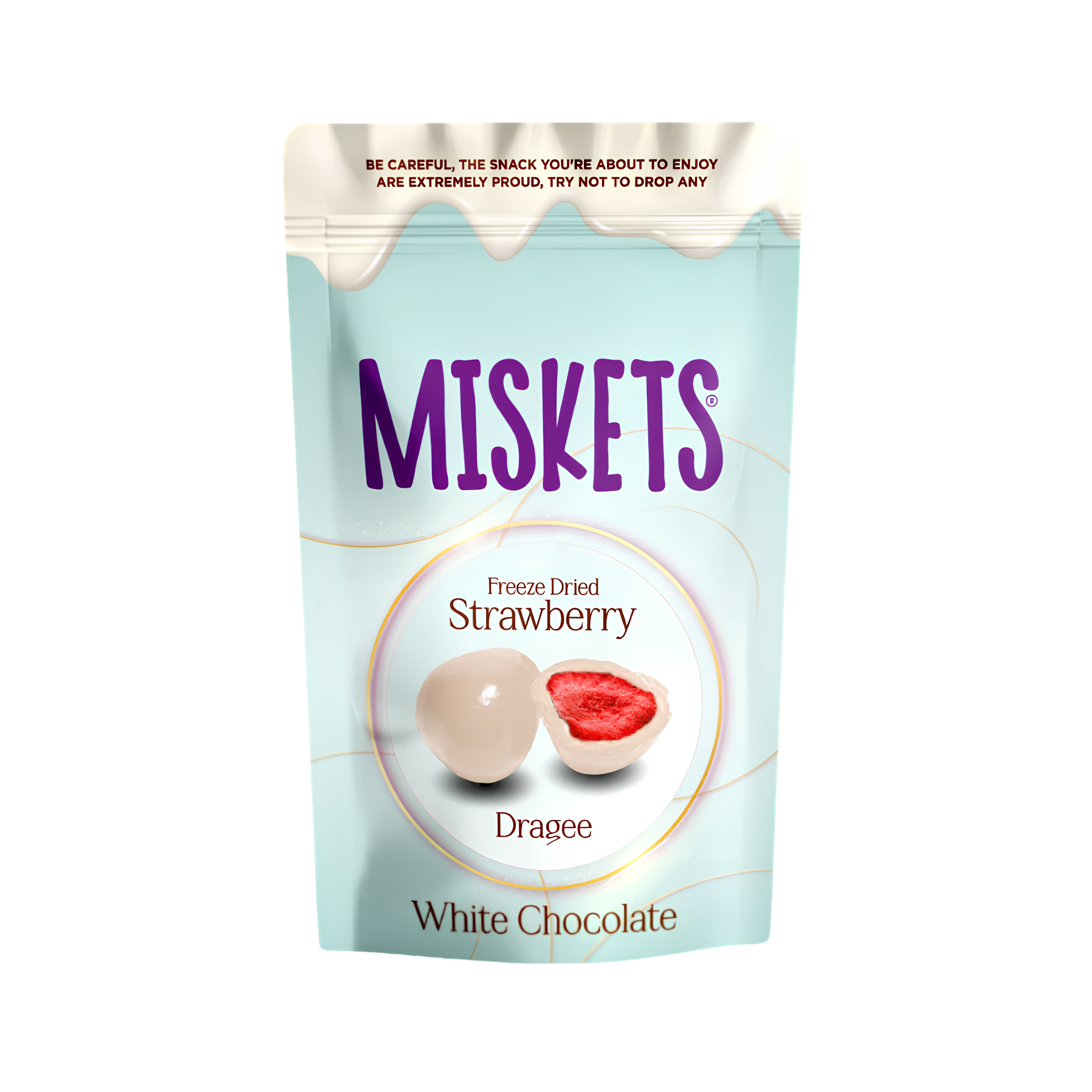 Miskets Freeze Dried Strawberry Dragee