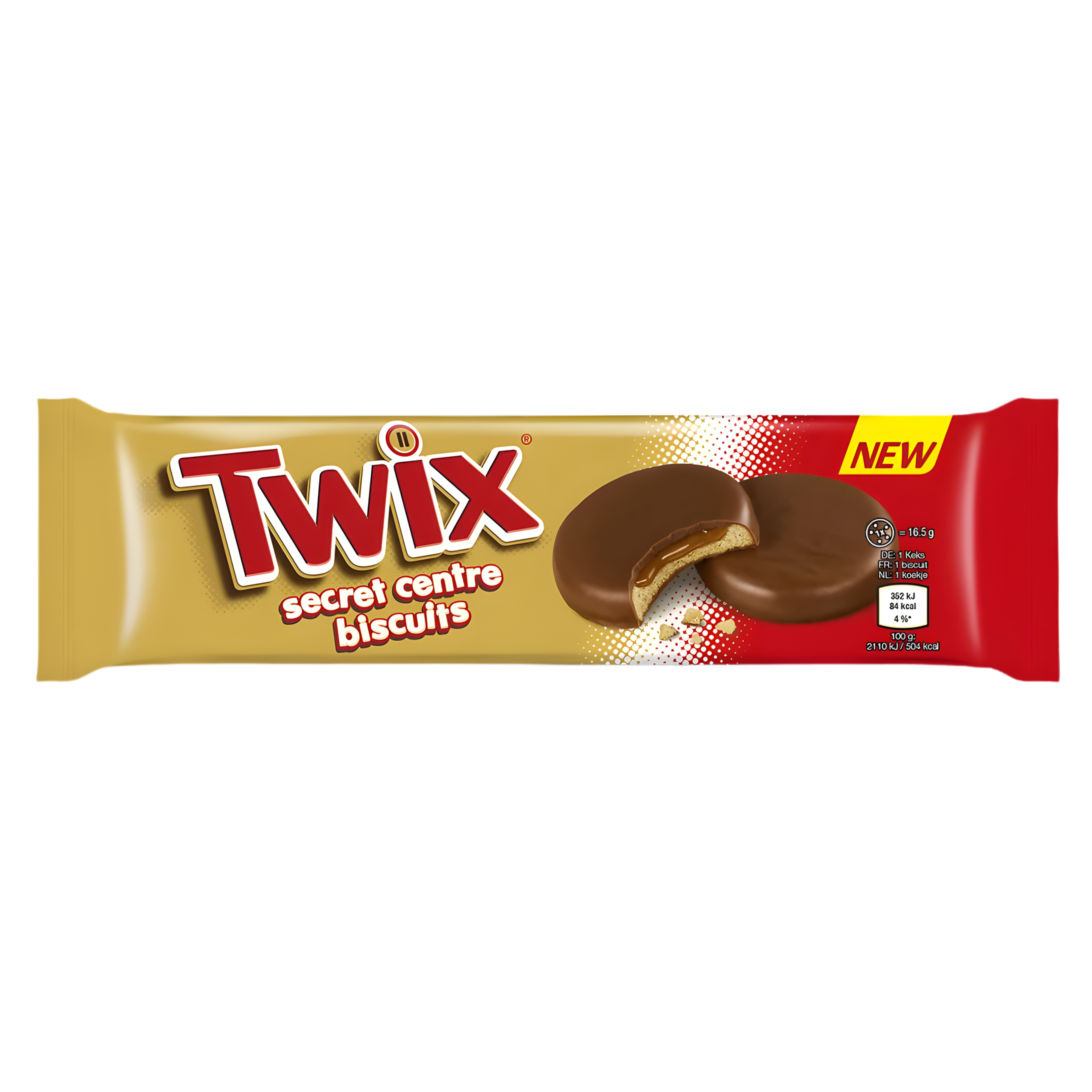 Twix Secret Centre Biscuit