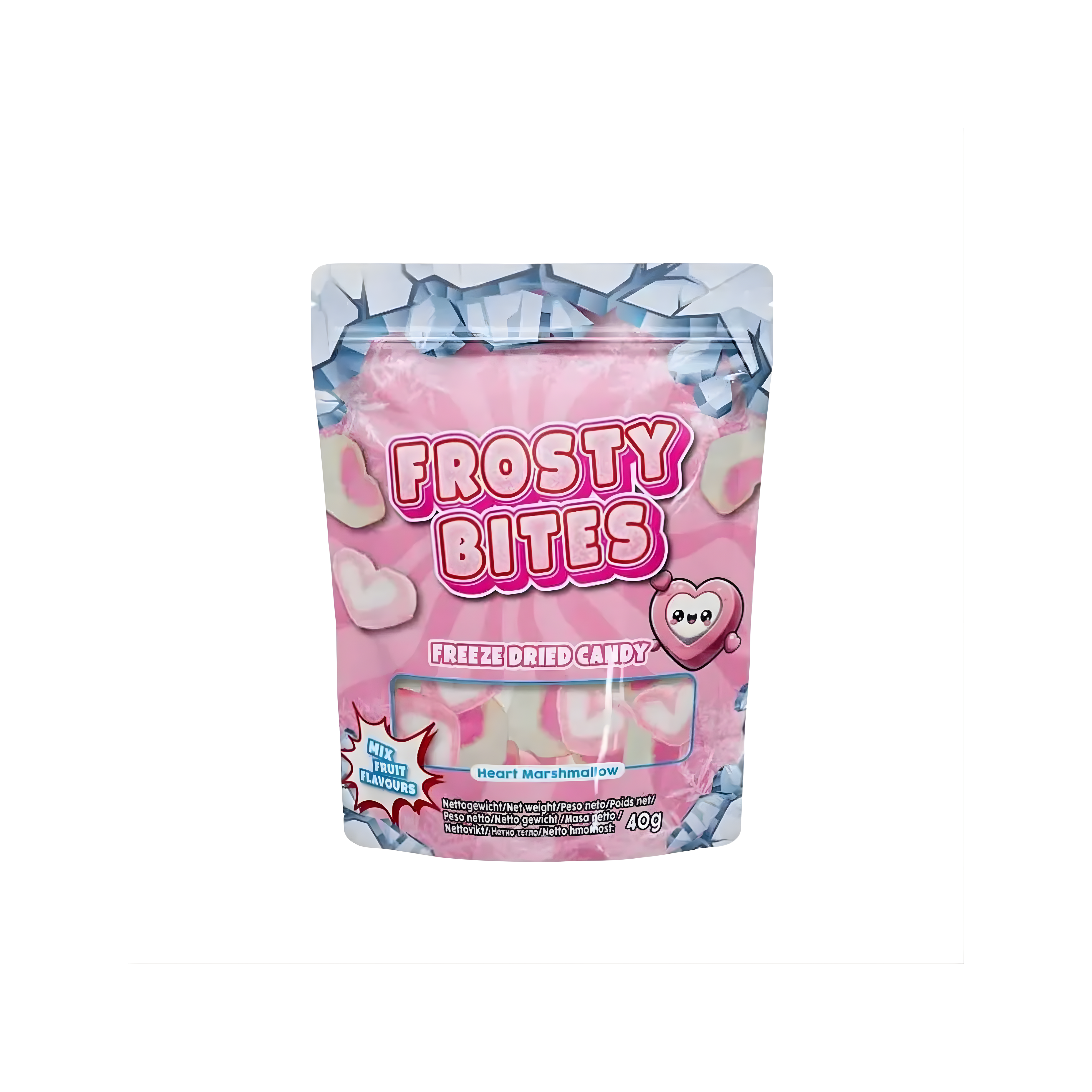 Frosty Bites Heart Marshmallow