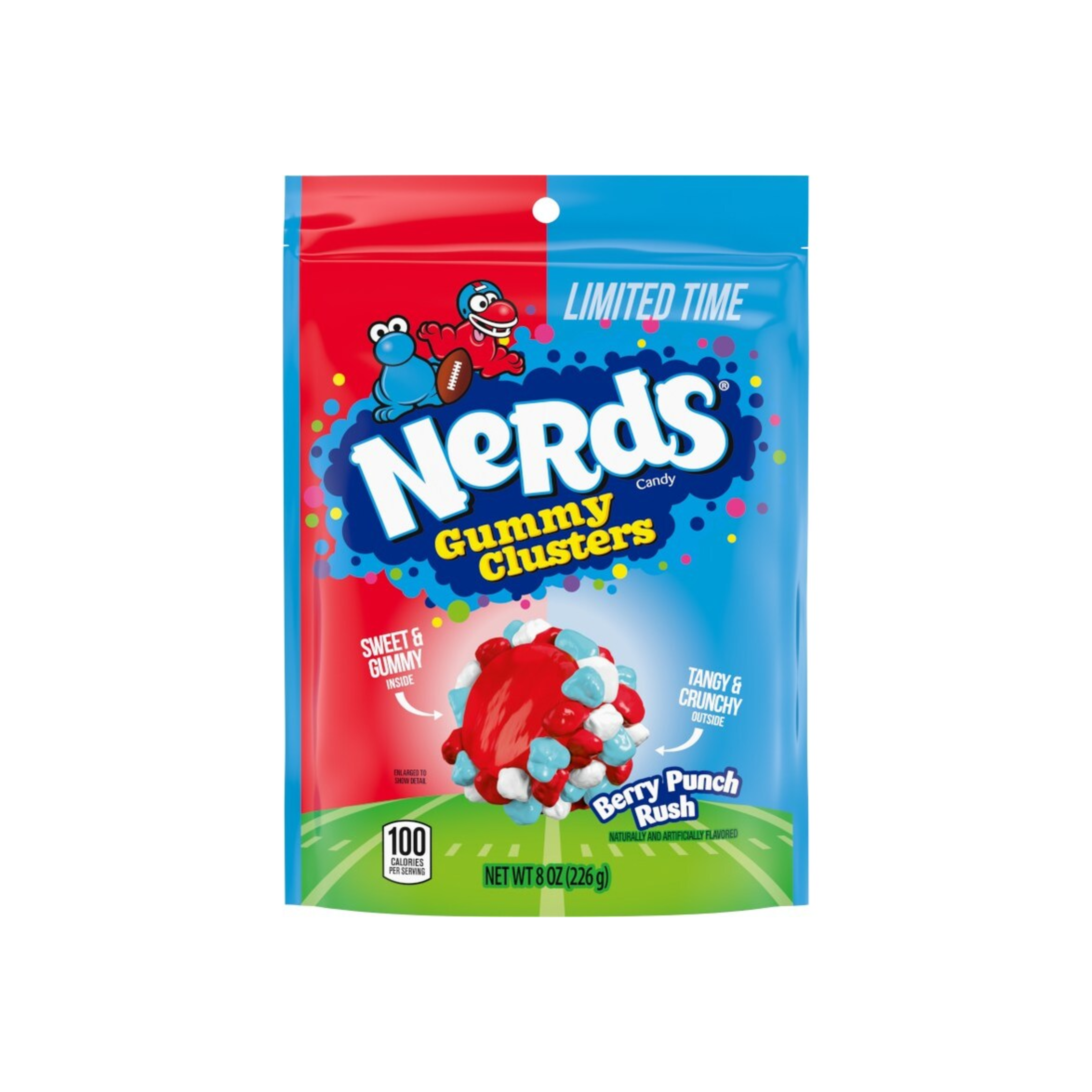 Nerds Gummy Clusters Cherry Raspberry Touchdown
