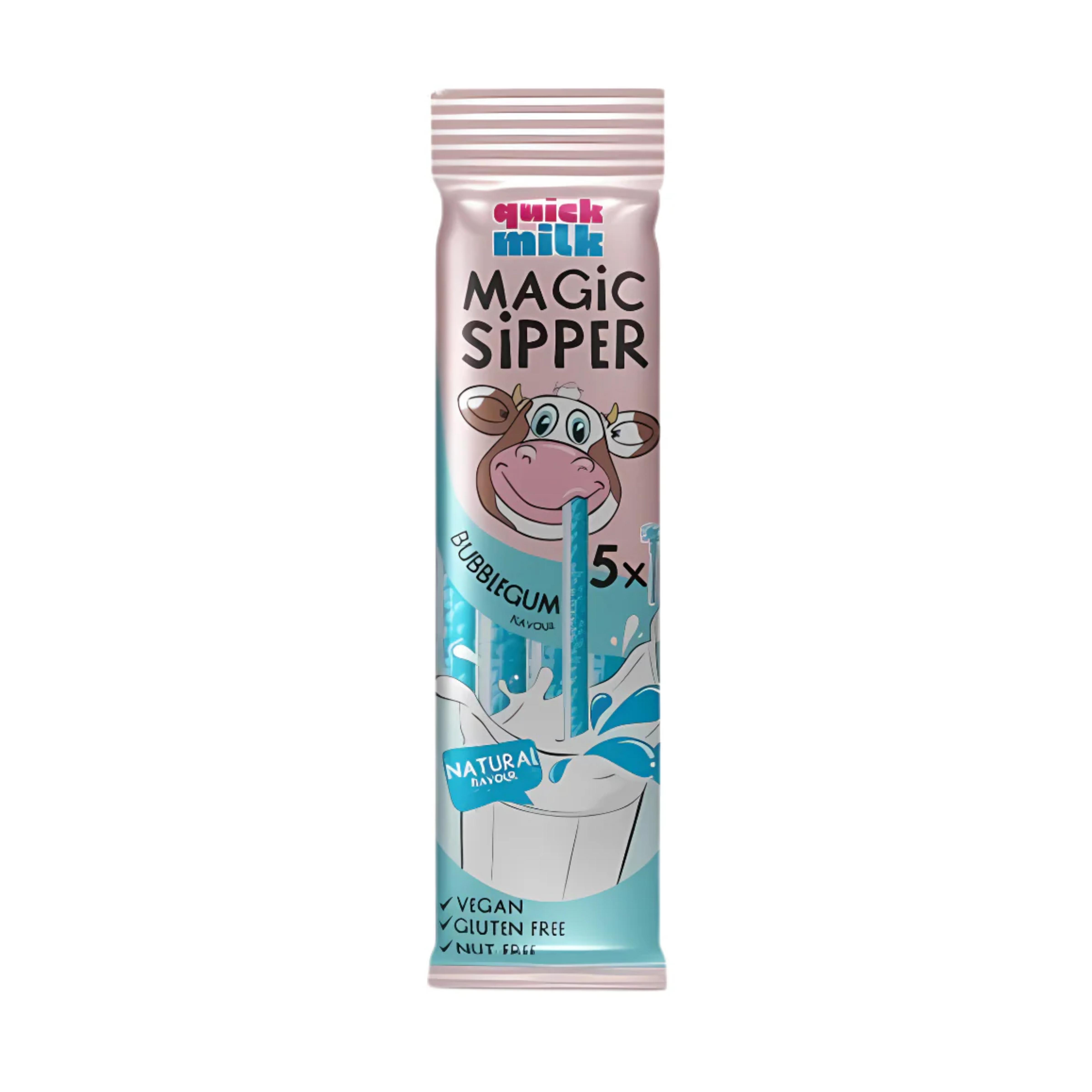 Quick Milk Bubble Gum