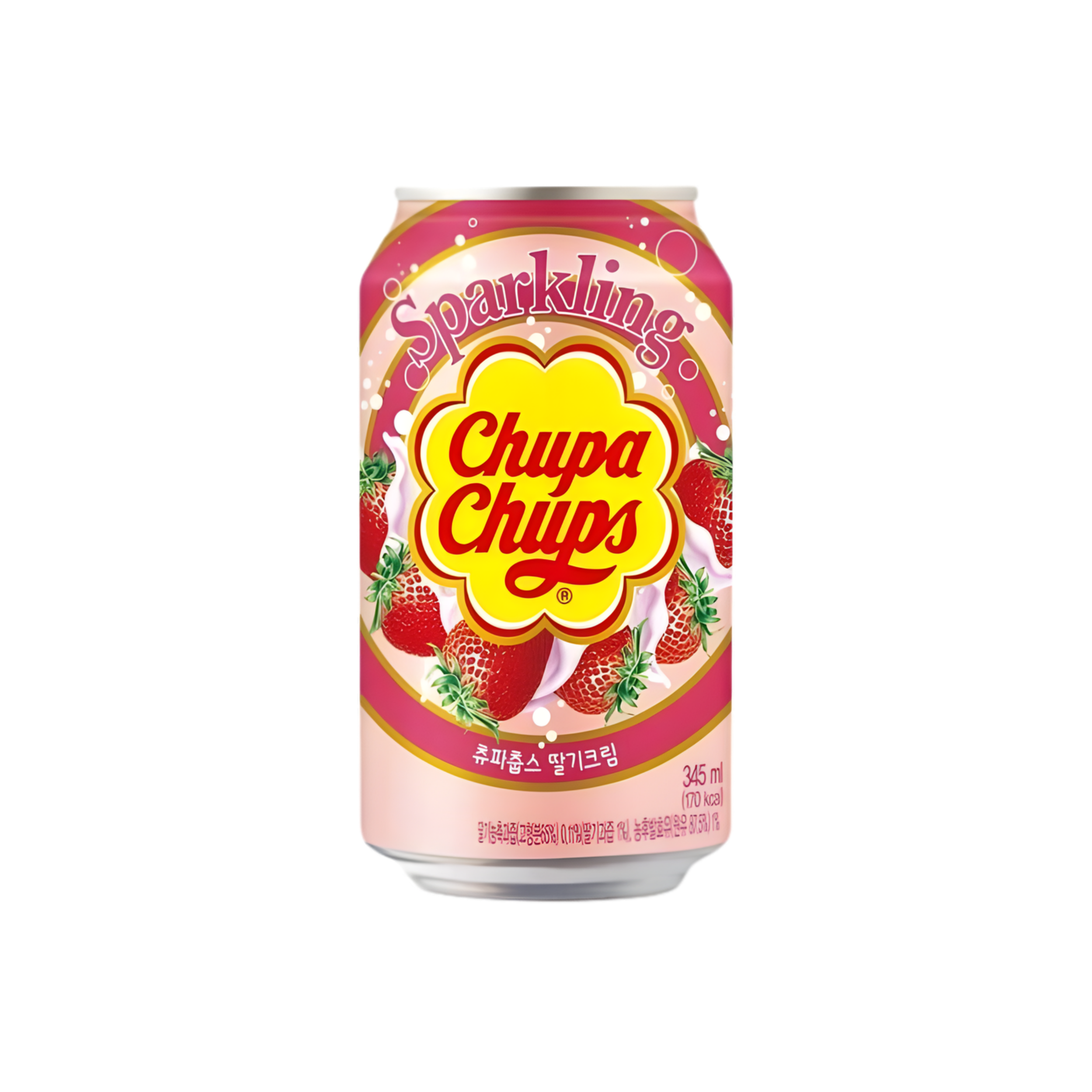 Chupa Chups Sparkling Strawberry & Cream