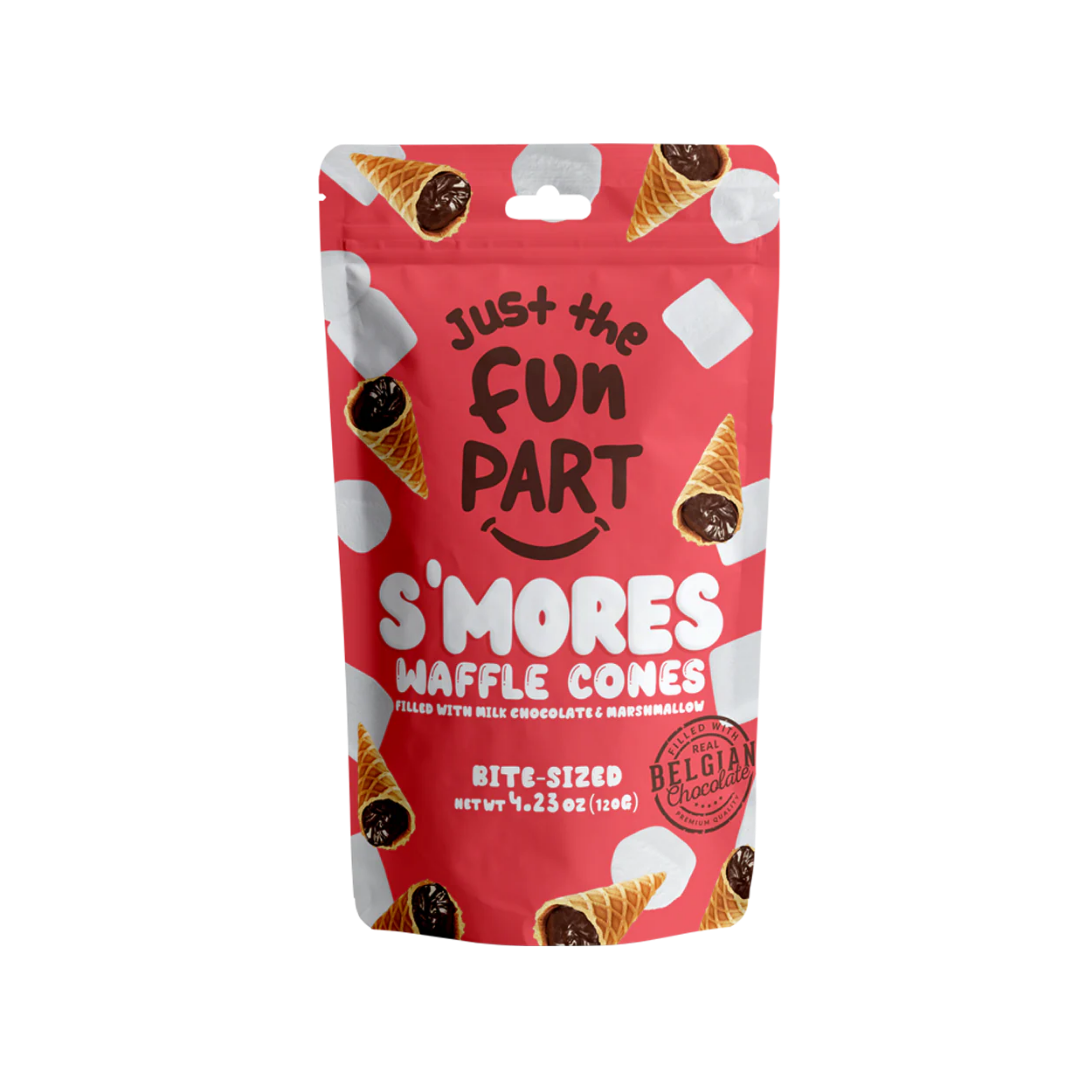 Just The Fun Part Waffle Cones - Mini Cornets S'mores