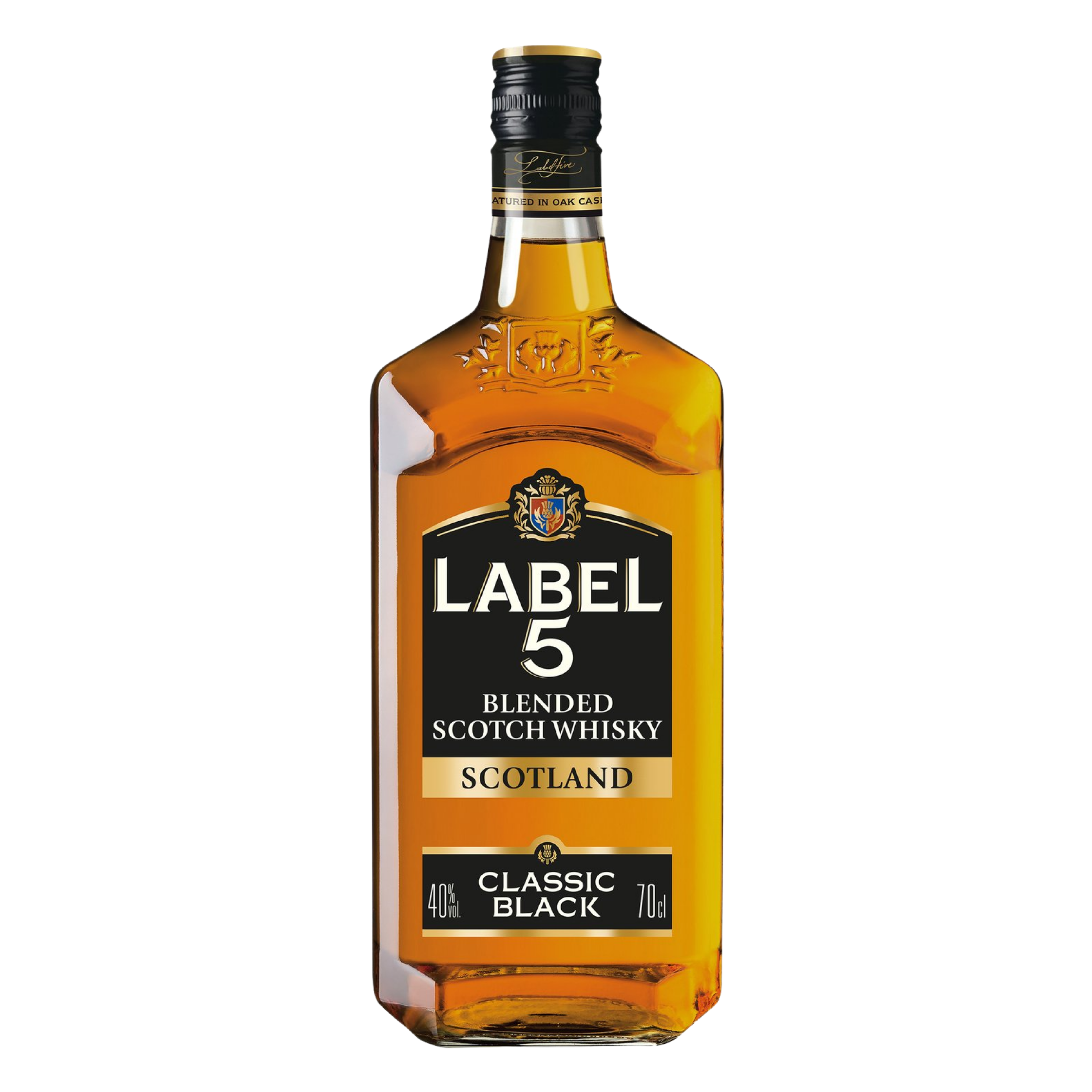 Label 5 Blended Scotch Whisky - 6*70cl